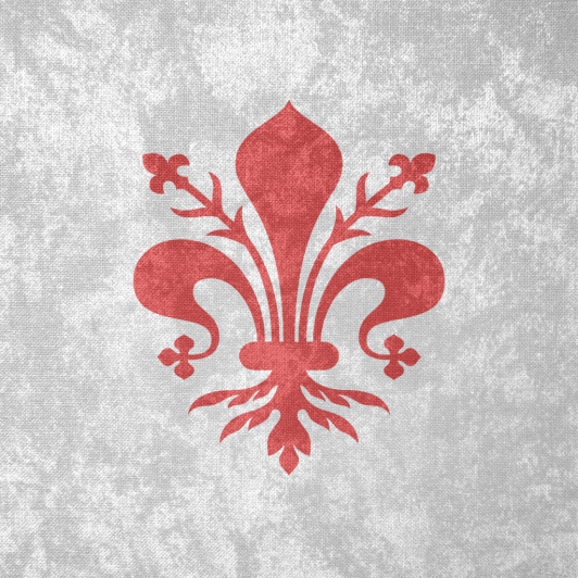 Republic of Florence Flag, Photo Taken from: http://undevicesimus.deviantart.com/art/rep-of-florence-grunge-flag-1260-1531-372836555